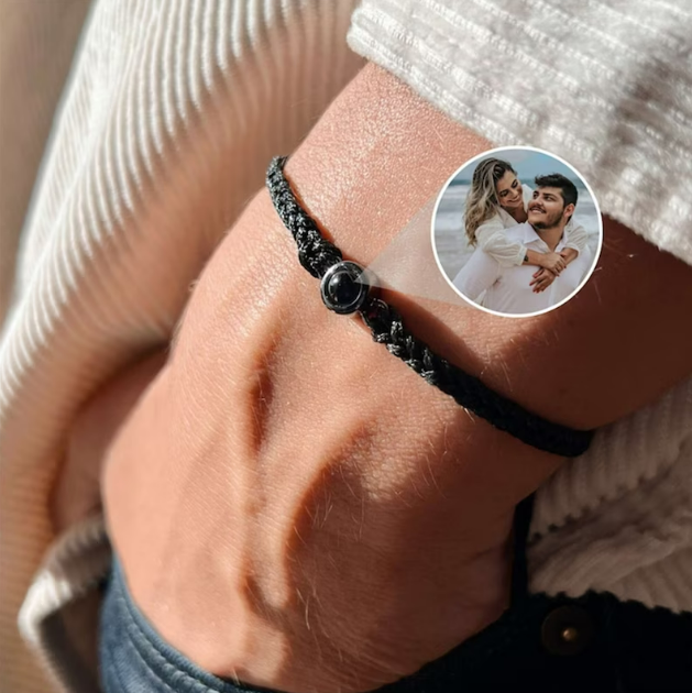 Personalized Projection Photo Bracelet