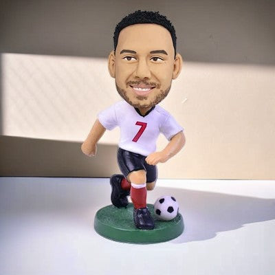 WORLD CUP ENGLAND SOCCER FANS CUSTOM COMMEMORATIVE BOBBLEHEADS