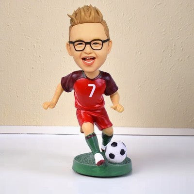 WORLD CUP PORTUGAL SOCCER FANS CUSTOM COMMEMORATIVE BOBBLEHEADS